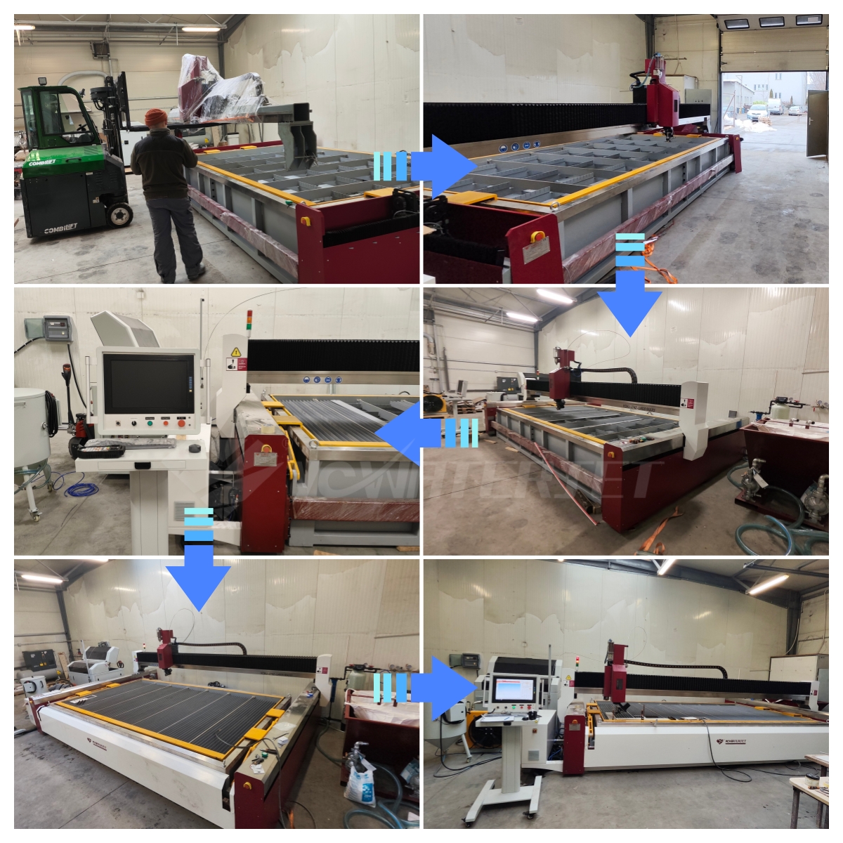 YC Waterjet | Польский проект завершен